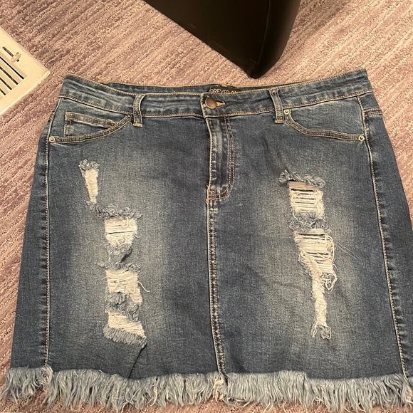 Jean Skirt - Picture 1 of 2